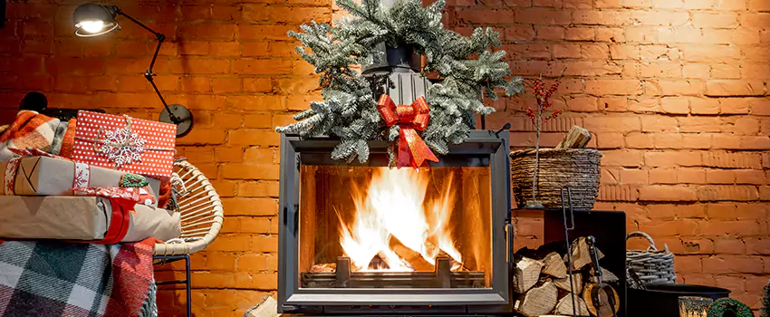 Travis Industries Linear Gas Fireplace Installation in Grapevine, Texas