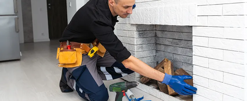 Fireplace Damaged Damper Frame Repair Services in Grapevine, Texas