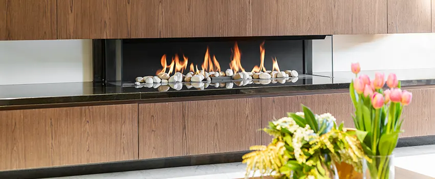 Double-height Fireplace Design Refurbishment in Grapevine, Texas